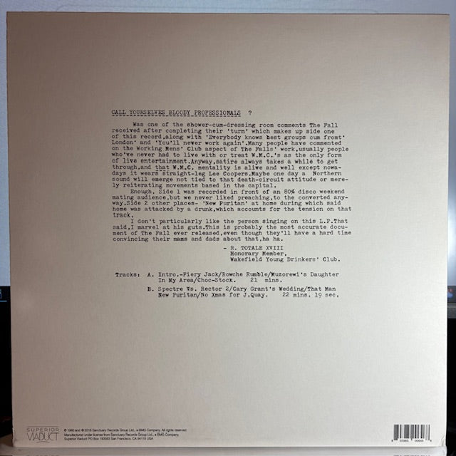 The Fall - Totale's Turns (It's Now Or Never) (VINYL) | Near Mint (NM or M-)