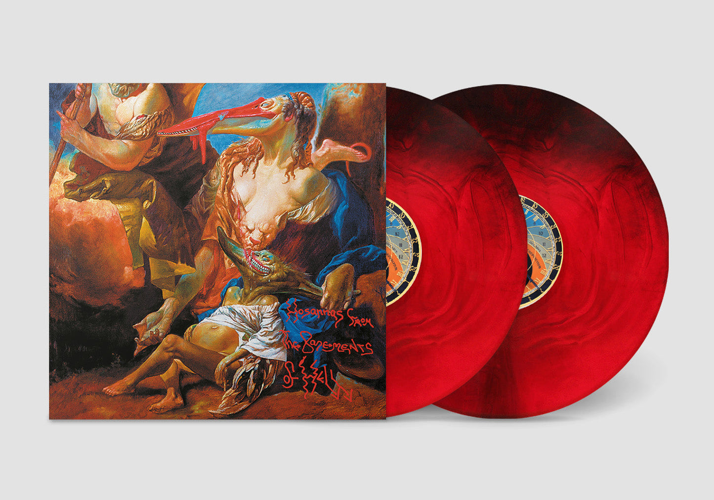 Killing Joke - Hosannas from the Basements of Hell (2x Red & Black Galaxy Vinyl) | Mint (M) Mint (M)