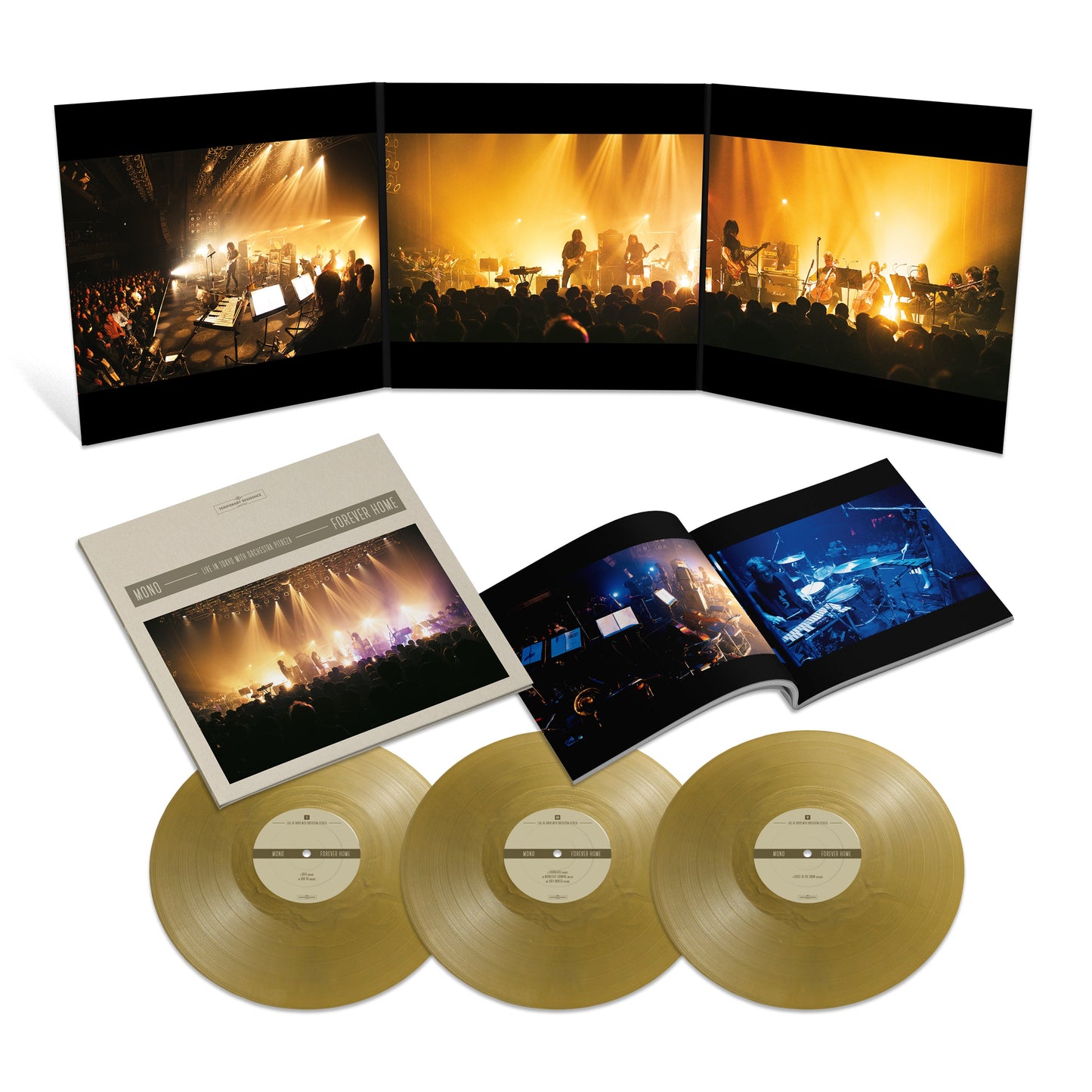 Forever Home: Live in Japan with Orchestra PITREZA (3x Metallic Gold VINYL) | Mint (M) Mint (M)
