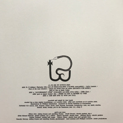 G_d's Pee At State's End! (180G VINYL LP + 10" EP) | Mint (M) Mint (M)