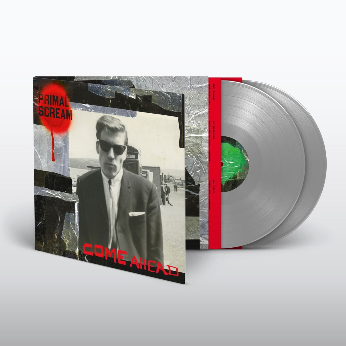 Primal Scream - Come Ahead (Indie Exclusive, Limited Edition, Silver Colored Vinyl, Gatefold LP Jacket) (2 Lp's) | Mint (M) Mint (M)