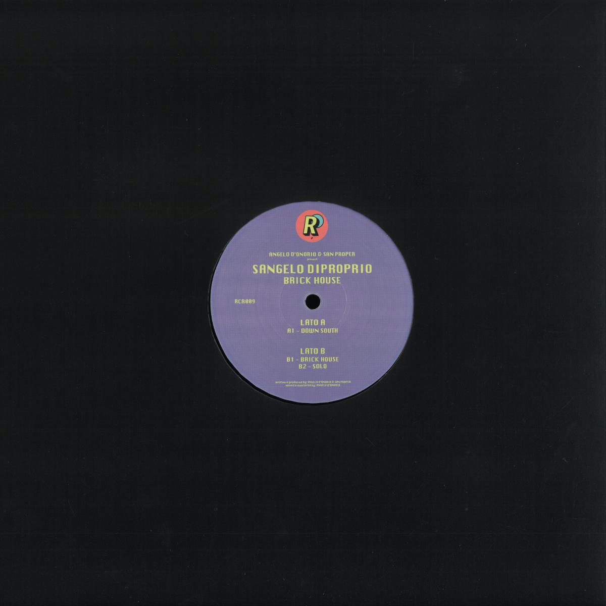 Angelo D'Onorio & San Proper - Sangelo Diproprio: Brick House (VINYL) | Mint (M) Mint (M)