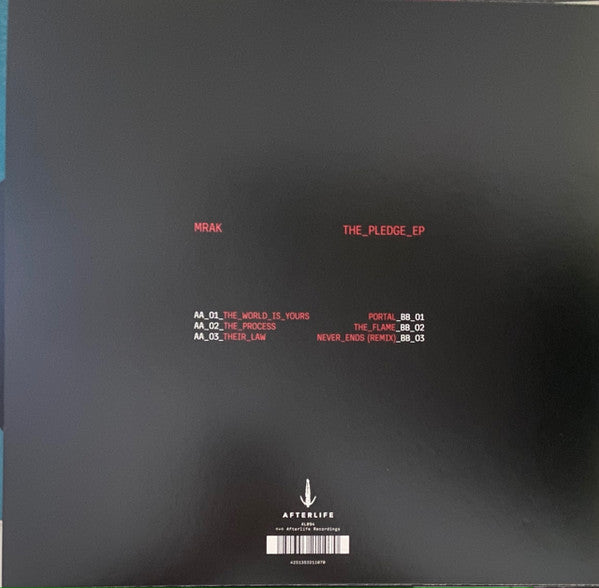 The Pledge EP (TRANSLUCENT RED VINYL) | Mint (M) Mint (M)