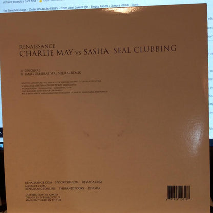 Charlie May - Seal Clubbing (12" VINYL) | Excellent+ (EX+) Near Mint (NM)