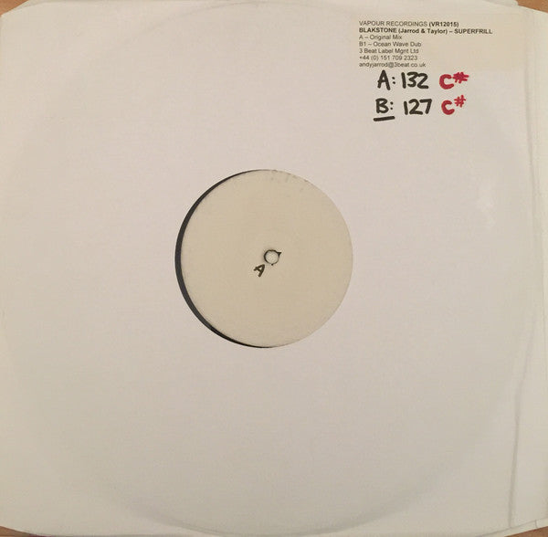 Superfrill (12" VINYL) | Excellent (EX) Generic