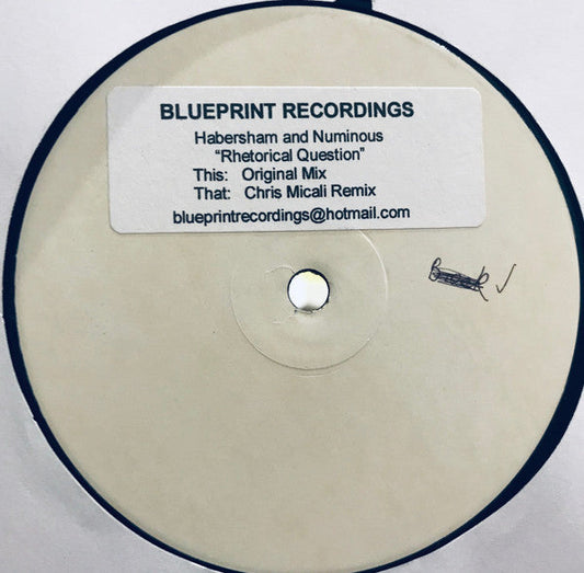Habersham & Numinous - Rhetorical Question (12") | Near Mint (NM) Near Mint (NM)