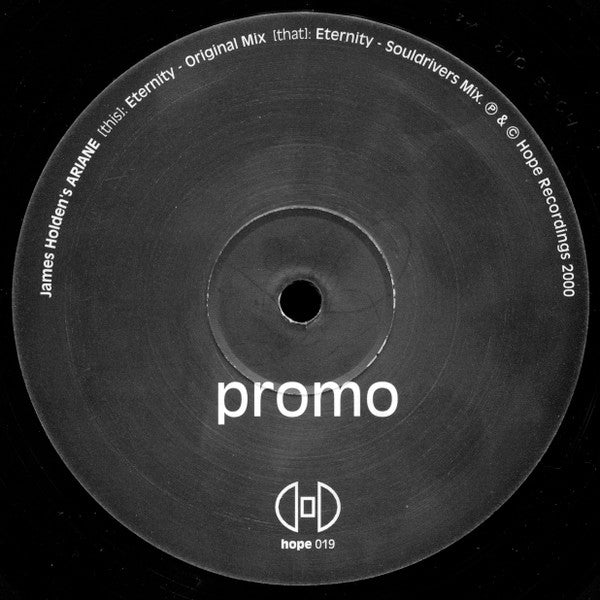 Ariane - Eternity (12" VINYL) | Near Mint (NM) Generic