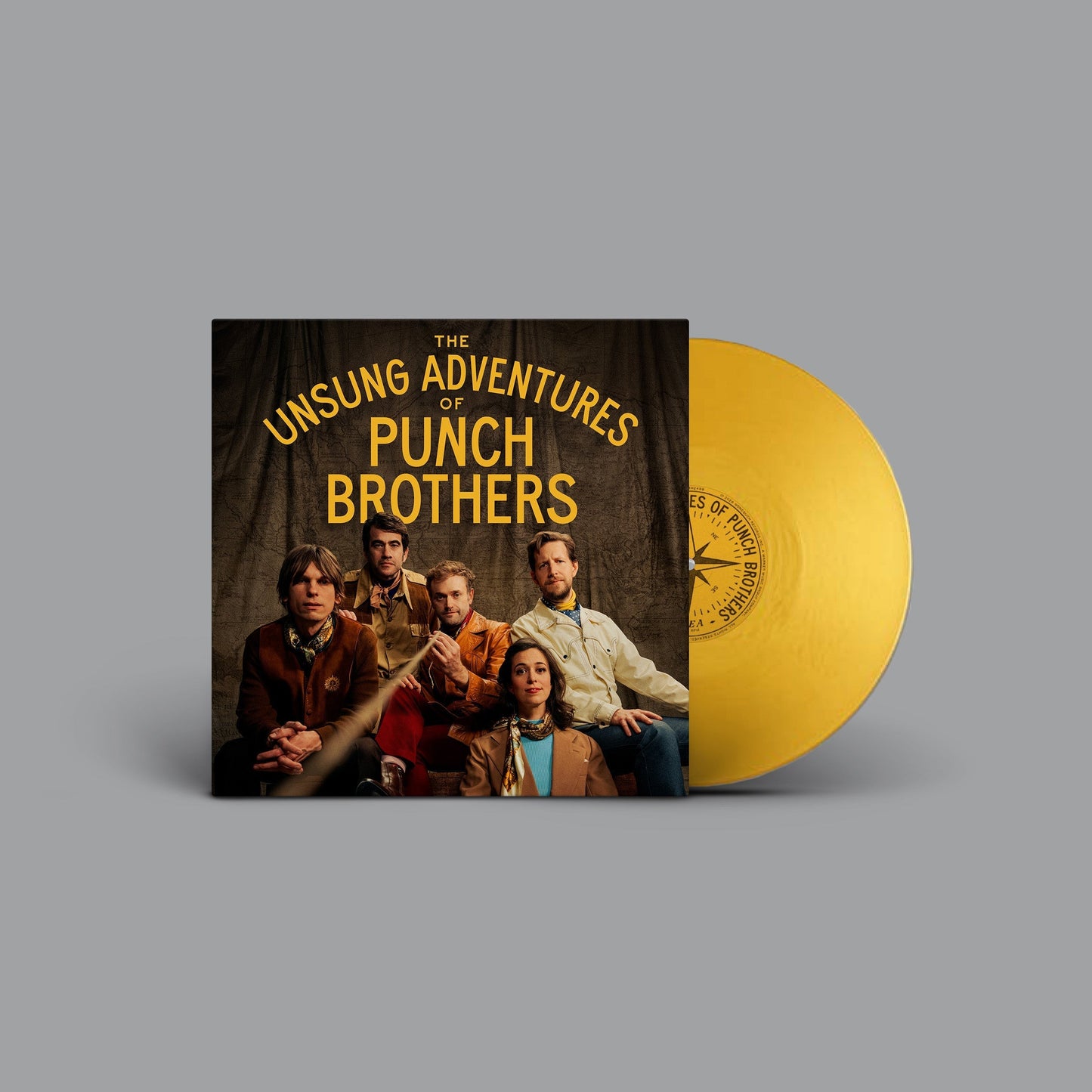 Punch Brothers - (PRESALE 7/24/26) The Unsung Adventures Of Punch Brothers (GOLD VINYL) | Mint (M) Mint (M)