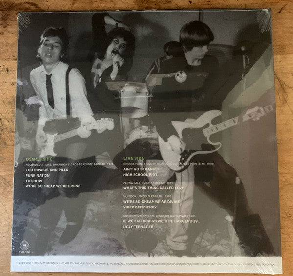 Static (60) - Toothpaste And Pills (Demos And Live 1978 - 1981)(VINYL) | Mint (M) Mint (M)