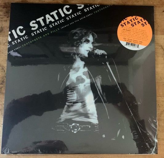 Static (60) - Toothpaste And Pills (Demos And Live 1978 - 1981)(VINYL) | Mint (M) Mint (M)