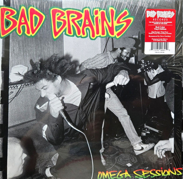 Bad Brains - Omega Sessions (RED VINYL, ETCHED) | Mint (M) Mint (M)