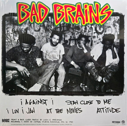 Bad Brains - Omega Sessions (RED VINYL, ETCHED) | Mint (M) Mint (M)