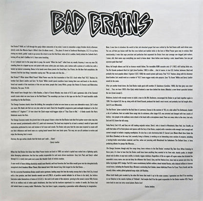Bad Brains - Omega Sessions (RED VINYL, ETCHED) | Mint (M) Mint (M)
