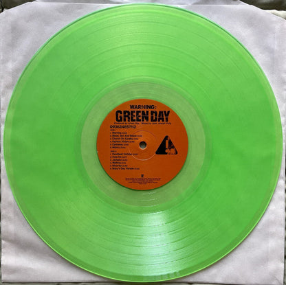 Warning: (GREEN VINYL) | Mint (M) Mint (M)