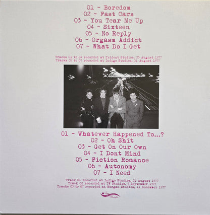 Buzzcocks - Oh Shit! (The "Another Music In A Different Kitchen" Demos 1977)(VINYL) | Mint (M) Mint (M)