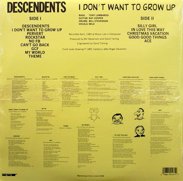 I Don't Want To Grow Up (VINYL) | Mint (M) Mint (M)