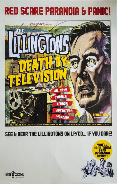The Lillingtons - Death By Television (VINYL) | Mint (M) Mint (M)