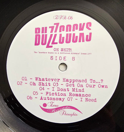 Buzzcocks - Oh Shit! (The "Another Music In A Different Kitchen" Demos 1977)(VINYL) | Mint (M) Mint (M)
