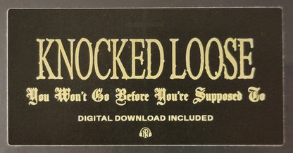 Knocked Loose - You Won't Go Before You're Supposed To (VINYL) | Mint (M) Mint (M)