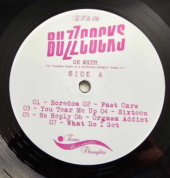 Buzzcocks - Oh Shit! (The "Another Music In A Different Kitchen" Demos 1977)(VINYL) | Mint (M) Mint (M)