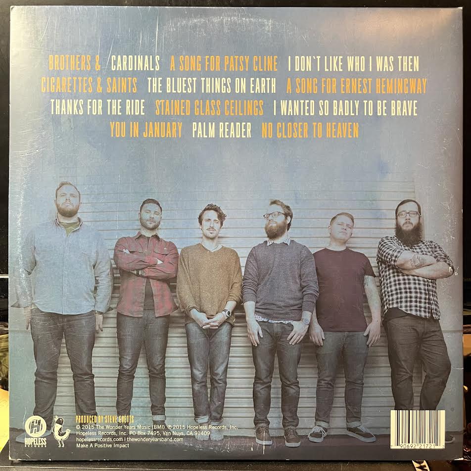 The Wonder Years - No Closer To Heaven (2xBLUE/BURGANDY VINYL) | Excellent+ (EX+) Excellent (EX)