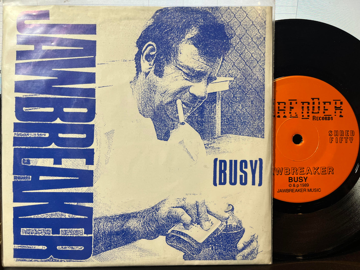 Jawbreaker - Busy (7" VINYL) | Excellent+ (EX+) Near Mint (NM)