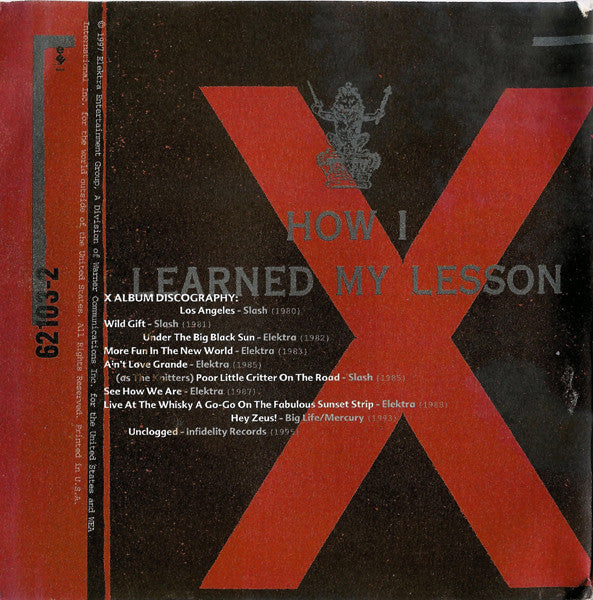 X (5) - Beyond & Back: The X Anthology (CD) | Excellent+ (EX+) Excellent+ (EX+)