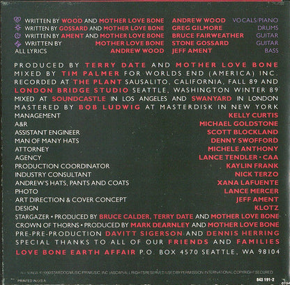 Mother Love Bone - Apple (CD) | Excellent (EX)