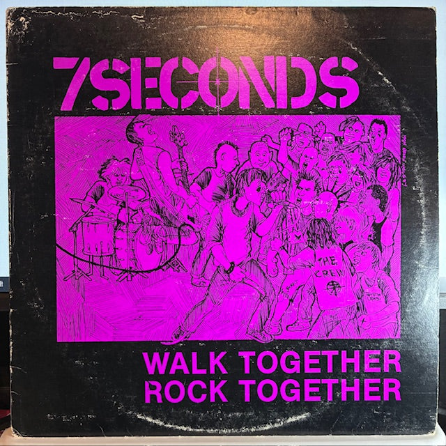 7 Seconds - Walk Together, Rock Together (VINYL) | Excellent (EX) Excellent (EX)
