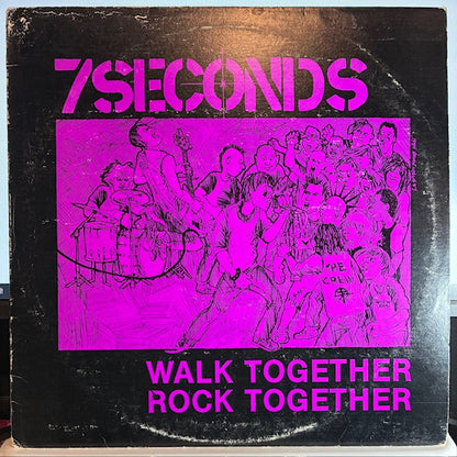 7 Seconds - Walk Together, Rock Together (VINYL) | Excellent (EX) Excellent (EX)