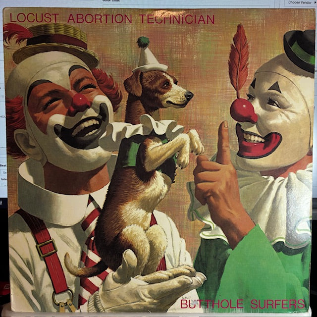 Butthole Surfers - Locust Abortion Technician (VINYL) | Excellent (EX) Very Good Plus Plus (VG++)