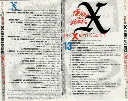 X (5) - Beyond & Back: The X Anthology (CD) | Excellent+ (EX+) Excellent+ (EX+)