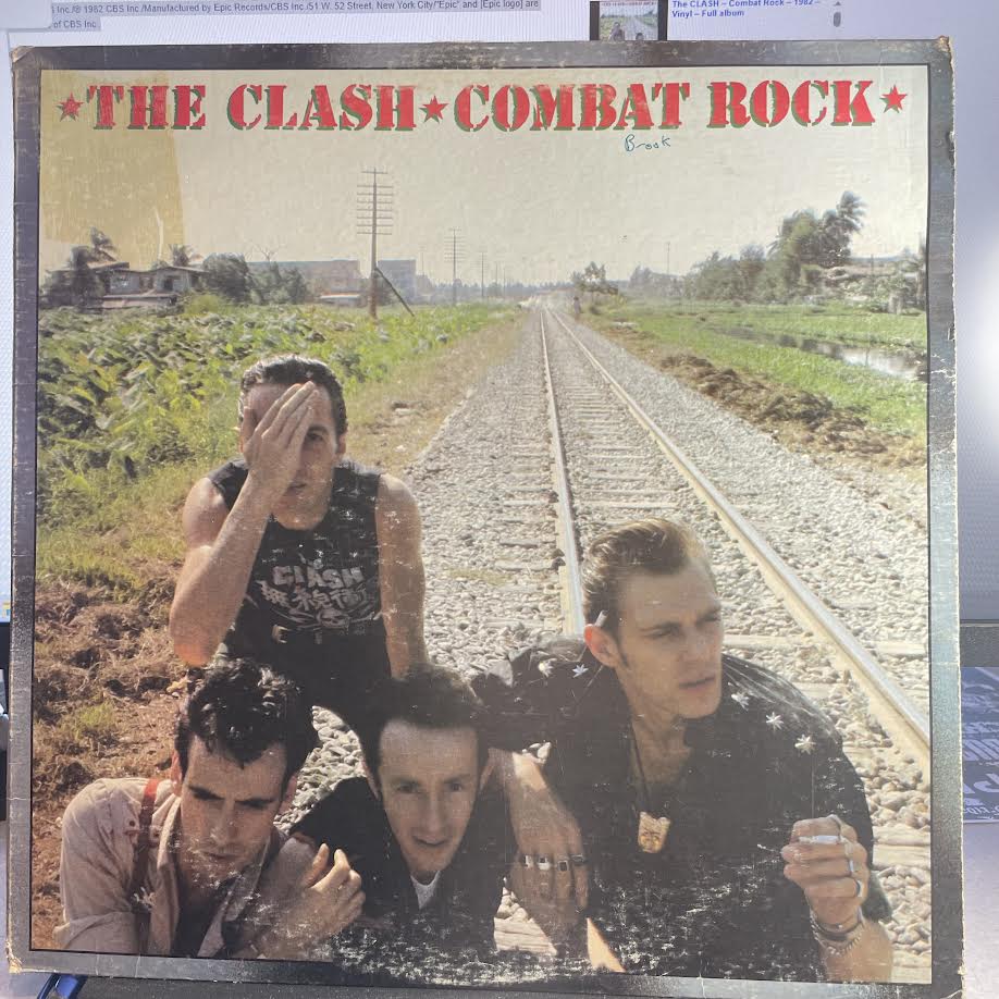 The Clash - Combat Rock (VINYL) | Excellent (EX) Very Good Plus (VG+)