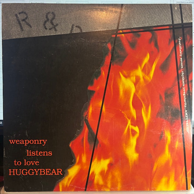 Huggy Bear (3) - Weaponry Listens To Love (VINYL) | Excellent (EX) Very Good Plus (VG+)