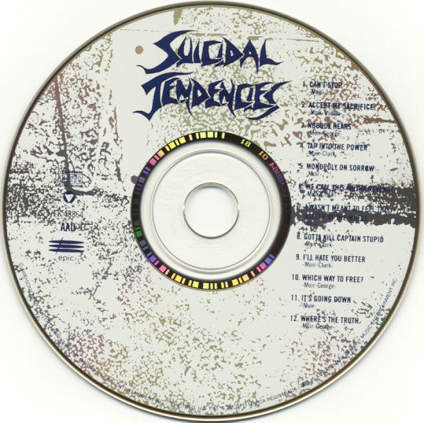 Suicidal Tendencies - The Art Of Rebellion (CD) | Excellent (EX)