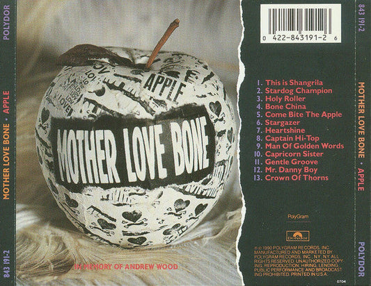 Mother Love Bone - Apple (CD) | Excellent (EX)
