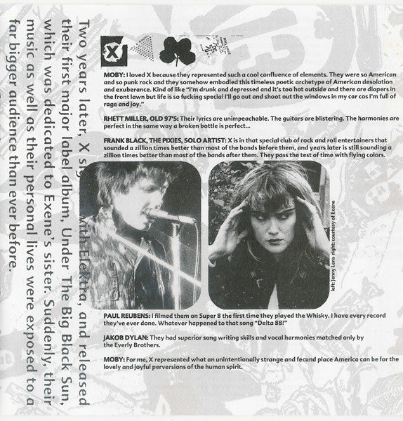 X (5) - Beyond & Back: The X Anthology (CD) | Excellent+ (EX+) Excellent+ (EX+)