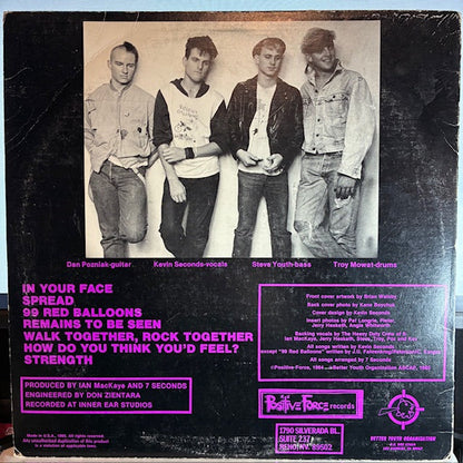 7 Seconds - Walk Together, Rock Together (VINYL) | Excellent (EX) Excellent (EX)