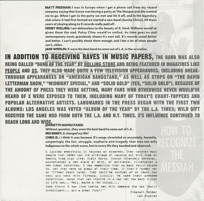 X (5) - Beyond & Back: The X Anthology (CD) | Excellent+ (EX+) Excellent+ (EX+)