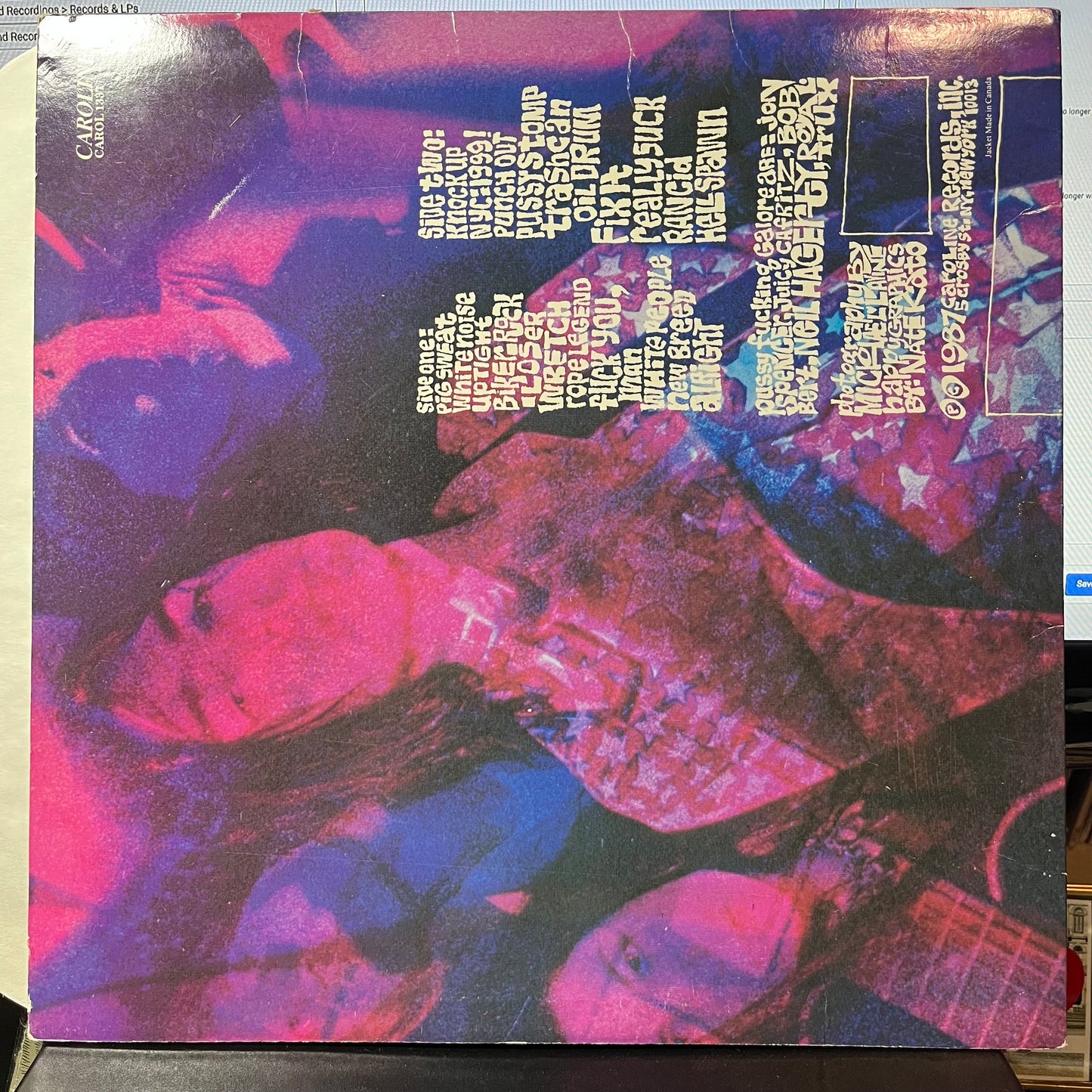 Pussy Galore (2) - Right Now! (VINYL) | Near Mint- (NM-) Excellent+ (EX+)