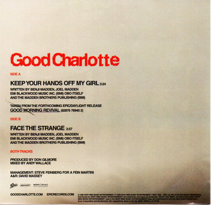 Keep Your Hands Off My Girl (7") | Near Mint (NM) Near Mint (NM)