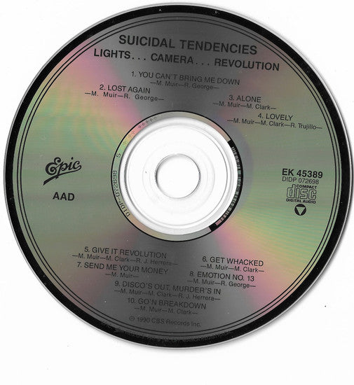 Suicidal Tendencies - Lights Camera Revolution (CD) | Near Mint (NM or M-)