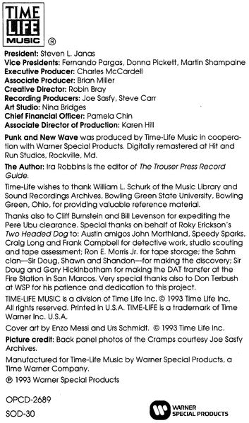 Sounds Of The Seventies - Punk And New Wave (CD) | Near Mint (NM) Near Mint (NM)