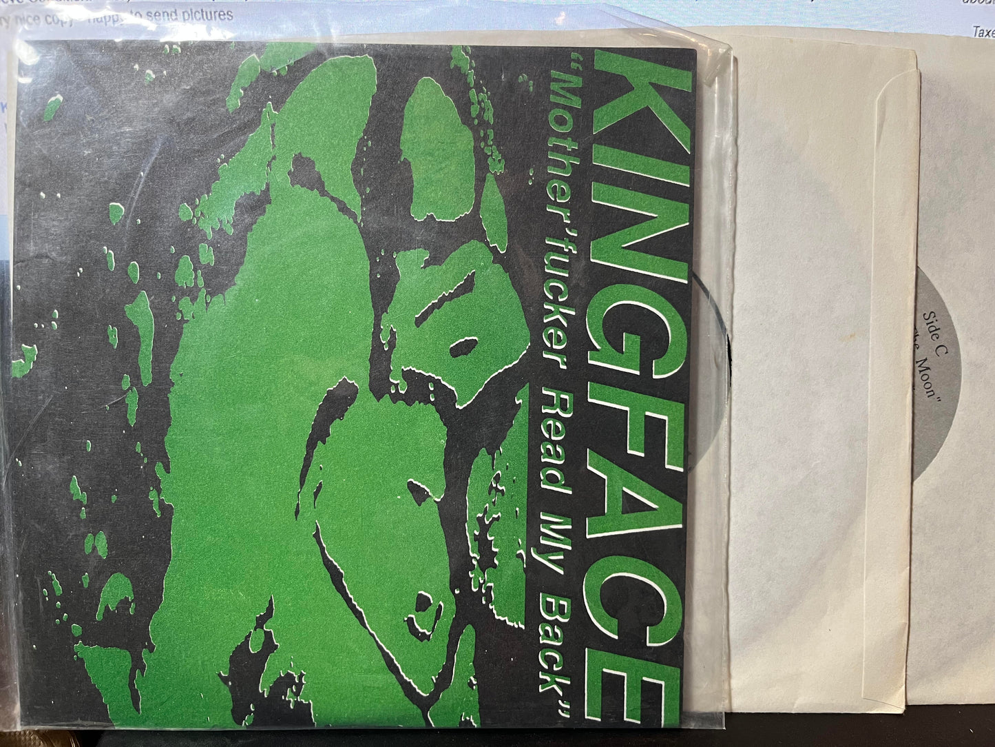 King Face - Mother'fucker Read My Back (2x7" VINYL) | Near Mint (NM) Near Mint (NM)
