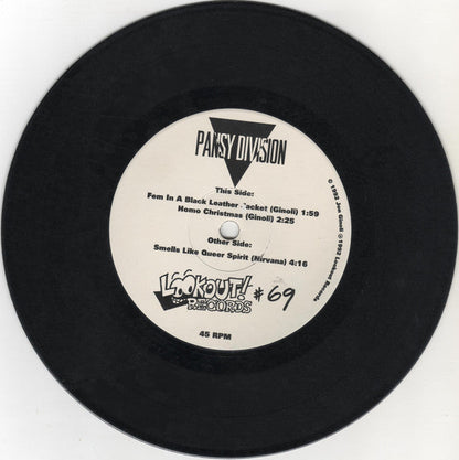 Pansy Division - Fem In A Black Leather Jacket (7" VINYL) |