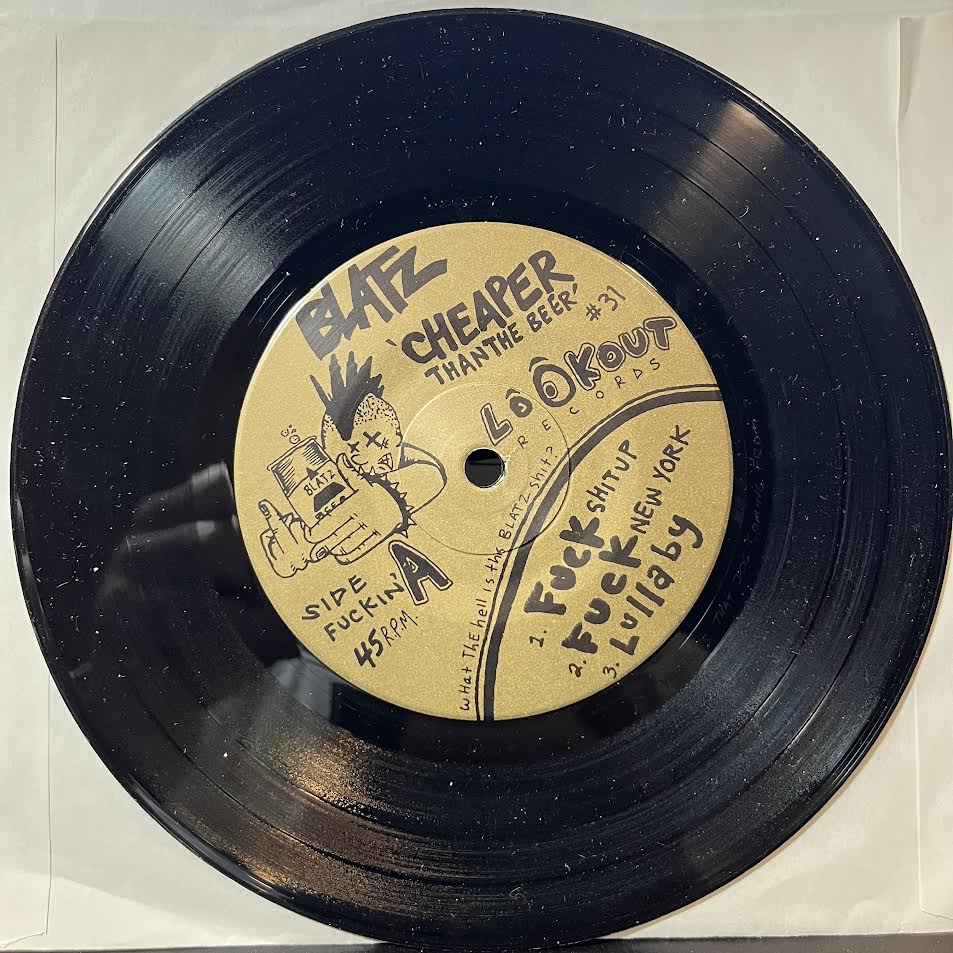 Blatz - Cheaper Than The Beer (7" VINYL) | Near Mint (NM) Generic