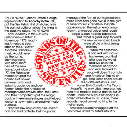 Sounds Of The Seventies - Punk And New Wave (CD) | Near Mint (NM) Near Mint (NM)