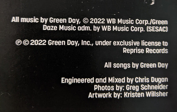 Green Day - Live From Hella Mega (7") | Near Mint (NM) Near Mint (NM)
