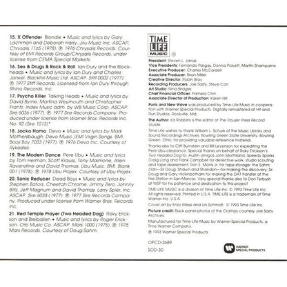 Sounds Of The Seventies - Punk And New Wave (CD) | Near Mint (NM) Near Mint (NM)