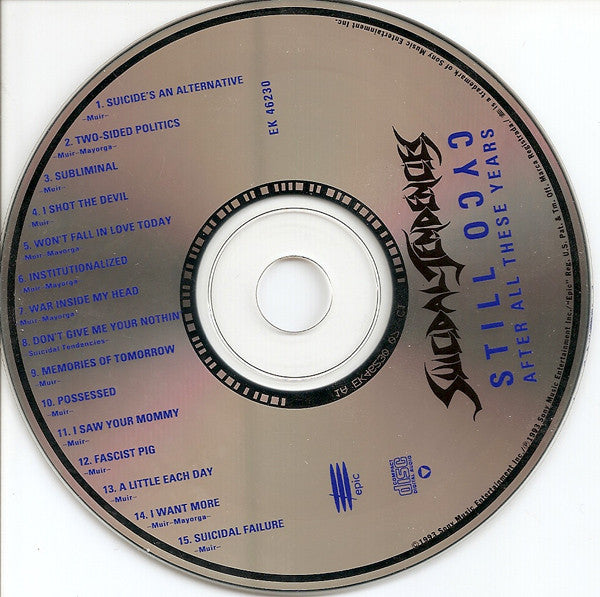 Suicidal Tendencies - Still Cyco After All These Years (CD) | Near Mint (NM or M-)